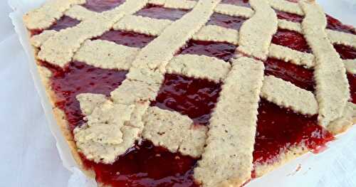 Linzer torte à la framboise