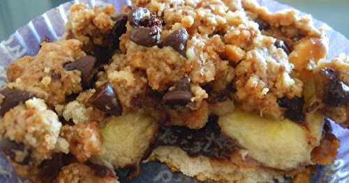 Mini crumbles choco Prince banane