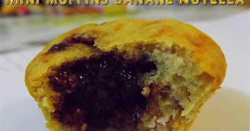 Mini muffins banane Nutella