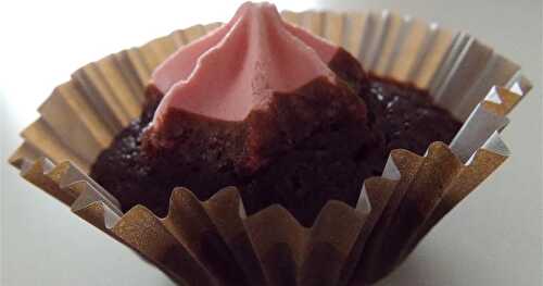 Muffin au cacao et à la meringue