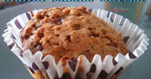 Muffin banane chocolat