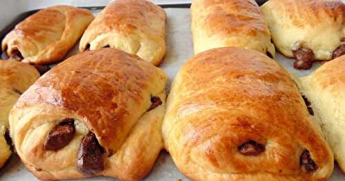 Pains au chocolat briochés