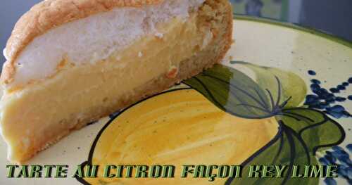 Tarte au citron façon Key Lime