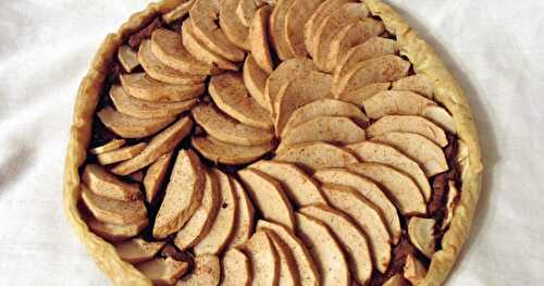 Tarte aux pommes et au spéculoos