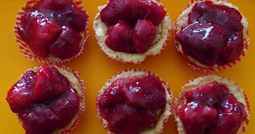 Tartelettes amande et fraises