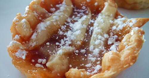 Tartelettes feuilletées à la confiture