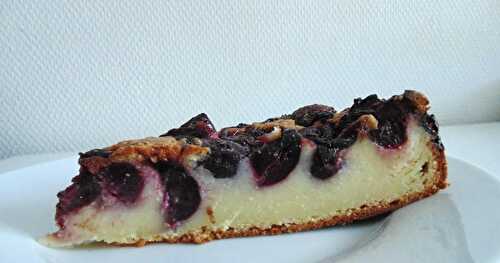 Tartouillat aux cerises et à l'amande (végan)