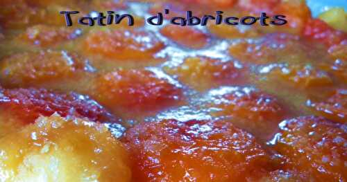 Tatin d'abricots et amande