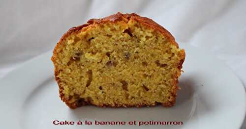 Cake à la banane et au potimarron