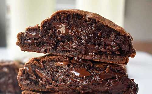 Cookies aux pépites de chocolat noir - délicieux gâteau fondant