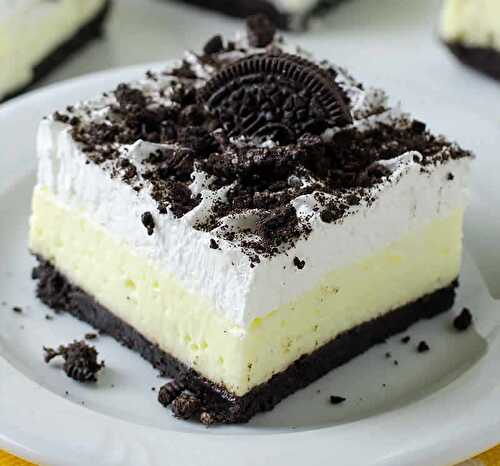 Gâteau Oreo - un irrésistible dessert - voila la recette facile.