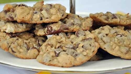 Recette biscuits chocolat aux noix - facile et rapide à faire.