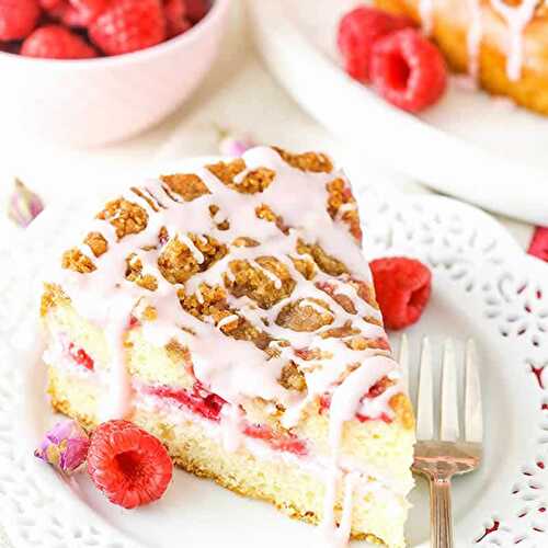 Recette gâteau au fromage et framboise - pour votre goûter.