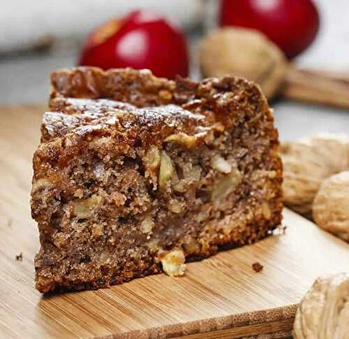 Recette gâteau de pommes à la cannelle - pour votre goûter.