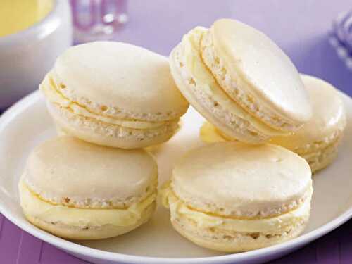 Recette macarons vanille - facile pour un délicieux gâteau.