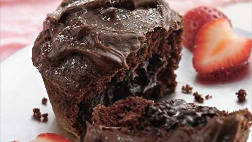Recette muffins chocolat coeur fondant - un délicieux gâteau.