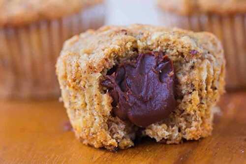Recette muffins chocolat nutella - un délicieux gâteau au chocolat.