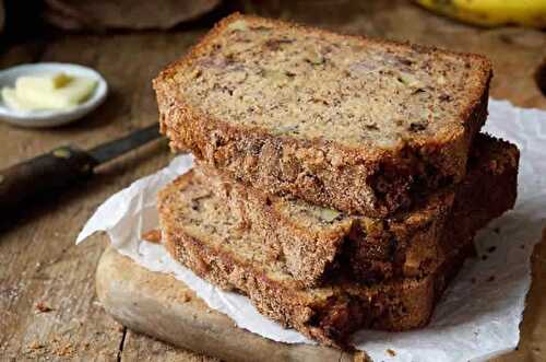 Recette pain aux bananes - pour votre goûter ou petit déjeuner.