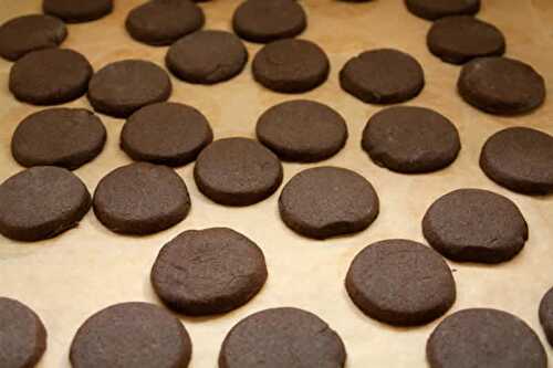 Recette sables chocolat noir - des biscuits faciles à préparer.