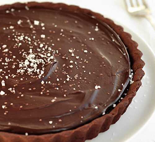 Recette tarte chocolat noir - un délice pour votre dessert.