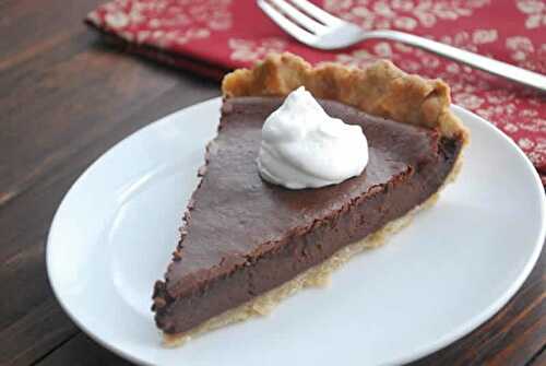 Recette tarte chocolat - un dessert délicieux et facile à faire.