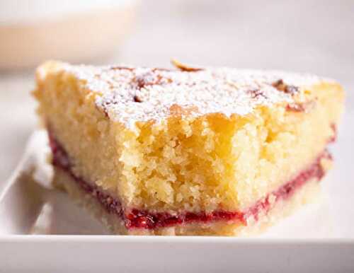 Tarte aux amandes à la confiture - gâteau pour votre dessert ou collation