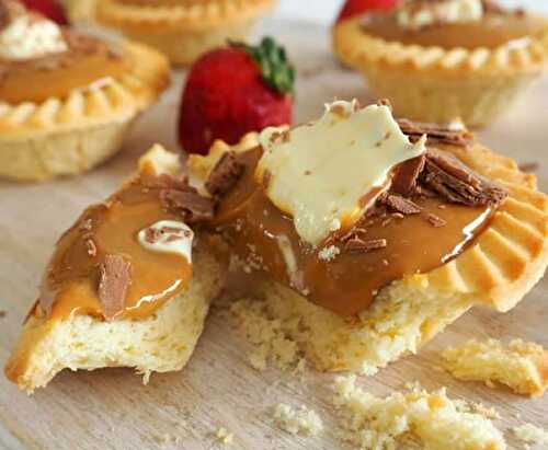 Tartelettes au caramel - pour votre dessert ou lors d'une réception d'invités