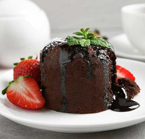 Muffin au chocolat moelleux et facile : un gâteaux fondant et hyper délicieux.
