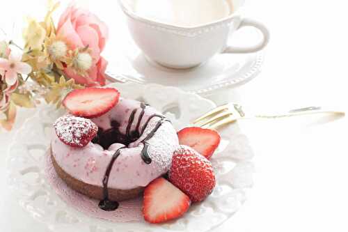 Donuts à la fraise : ça donne envie de les tester