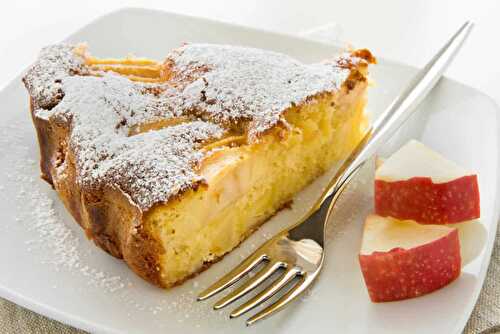 Gâteau fondant aux pommes : ultra moelleux de ma grand-mère