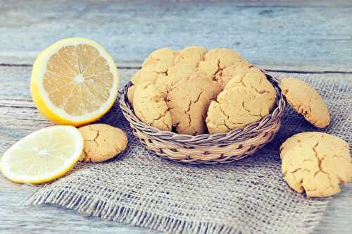 Biscuits au citron : légers et moelleux