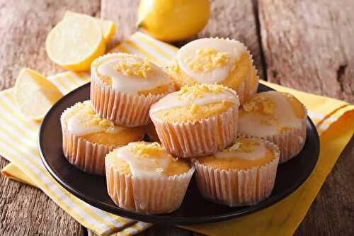 Muffins moelleux au citron : la recette ultra facile et ultra simple !