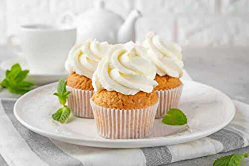 Cupcake à la vanille au glaçage philadelphia : le gâteau savoureux !