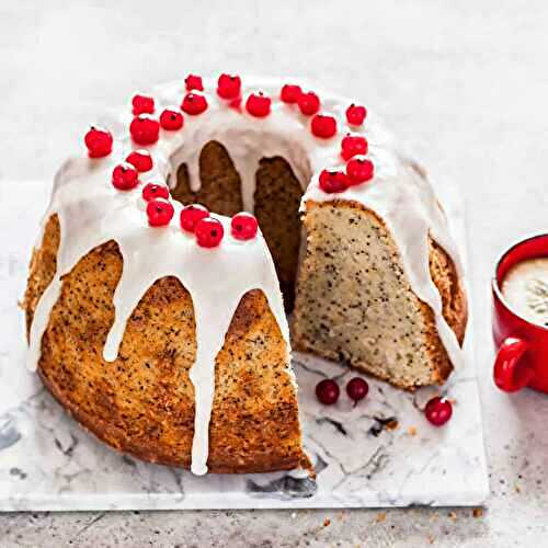 Gâteau citron aux graines de pavot : moelleux et savoureux !