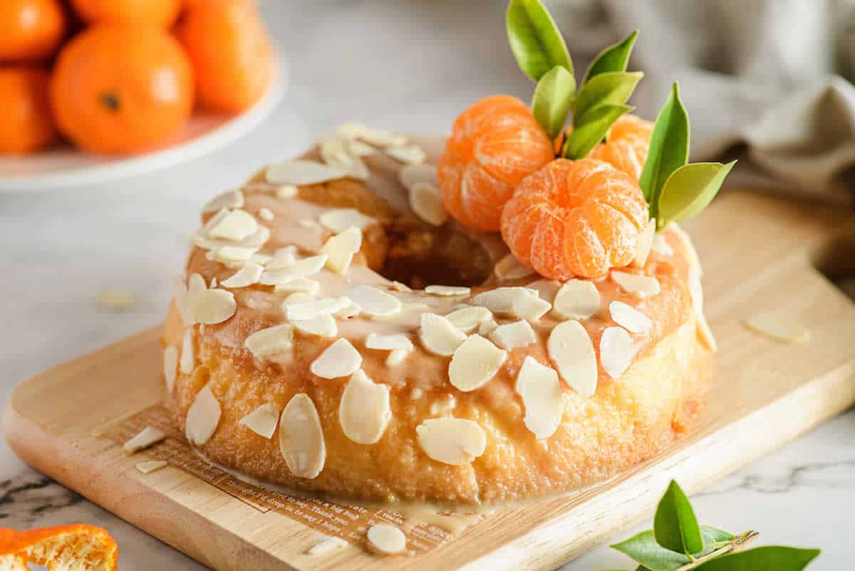 Gâteau moelleux à la mandarine facile : un cake tendre et fondant !