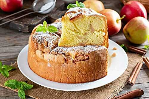 Gâteau mousseline moelleux aux pommes : le dessert plein de saveur !