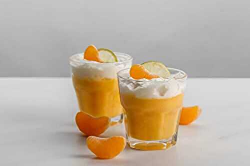 Mousse de mandarine et mascarpone à la crème : un vrai délice pour le dessert !
