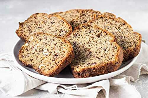 Pain aux 2 bananes et noisettes : Banana Bread Moelleux !