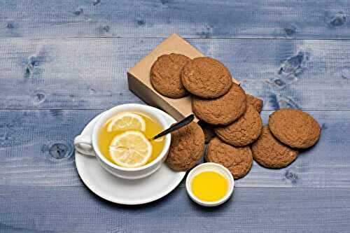 Sablés au citron : biscuits pour le thé  !