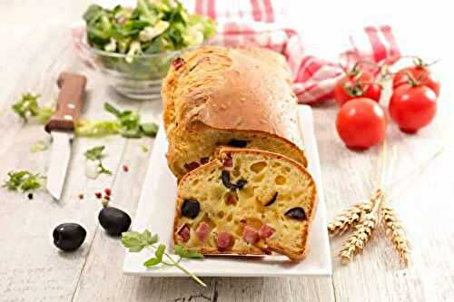 Cake aux olives et jambon : un délice savoureux !