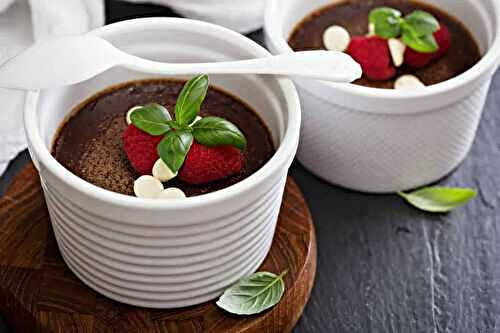 Dessert au chocolat fondant : la recette facile et rapide !