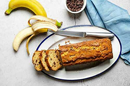 Un cake à la banane et au chocolat pour satisfaire le plaisir de tous les gourmands