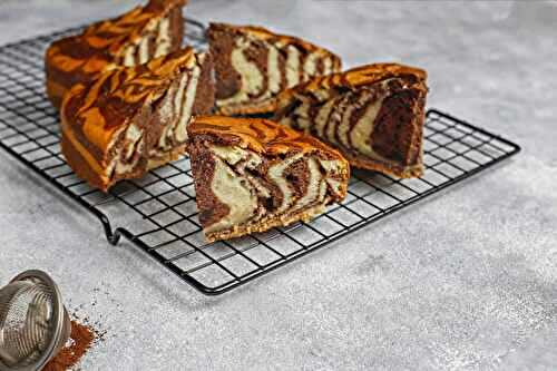Gâteau Marbré Moelleux : un délicieux mélange de saveurs