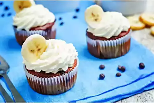 Cupcakes à la banane et pépites de chocolat : Un Plaisir Gourmand Facile à Réaliser