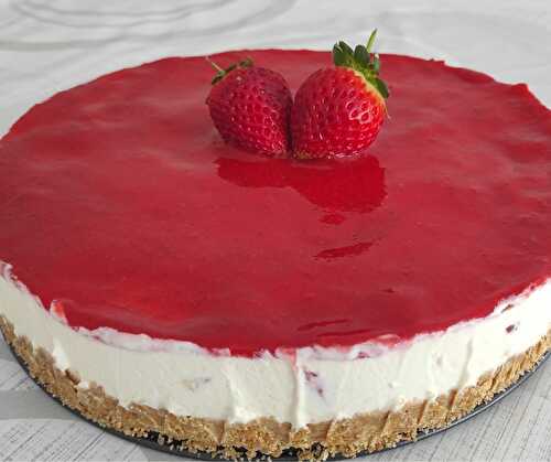 Cheesecake à la fraise