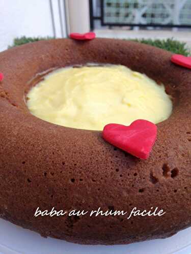 Baba au rhum facile