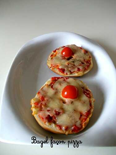 Bagel façon pizza et brownie aux mm's (Prêt à croquer)