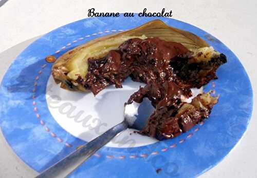 Banane au chocolat