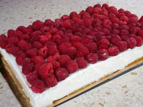 Bavarois au fromage blanc et fruits rouges