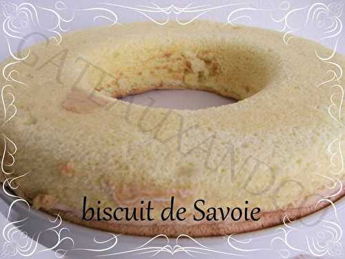 Biscuit de Savoie au citron - Gateauxandco